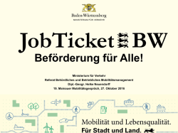 Helke Neuendorff - JobTicket BW, Bef&ouml;rderung f&uuml;r alle