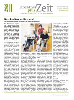 Dresdner plus Zeit 11/2016