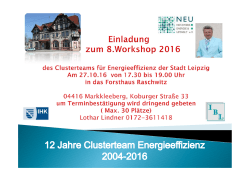 08-workshop-2016 - auf der Energiemesse