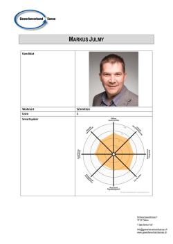 Julmy Markus, Schmitten - Liste 1