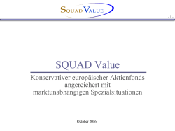 Präsentation SQUAD Value - Discover