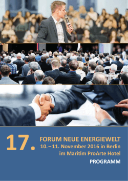 forum neue energiewelt - neue