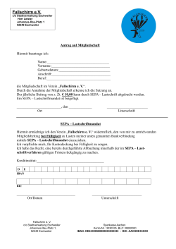 Mitgliedsantrag als PDF. - Jugendhilfeverein Fallschirm e. V.