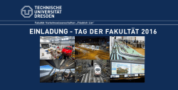 einladung - tag der fakult&auml;t 2016