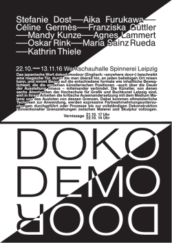 dokodemodoor - MANDY KUNZE