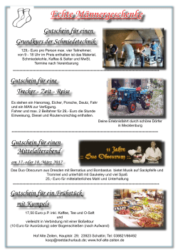 Echte M&auml;nnergeschenke