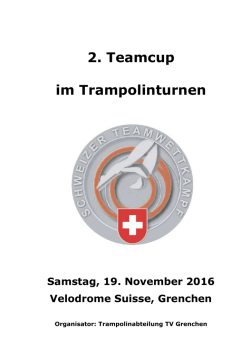 2. Trampolin-Team-Cup im Velodrome