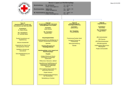 können Sie das Organigramm des Bereichs - DRK