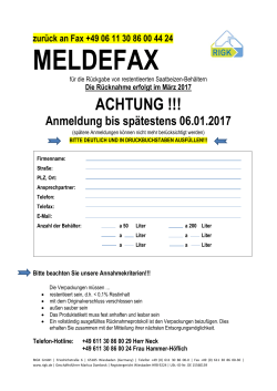 meldefax