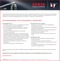 m/w - Romer GmbH