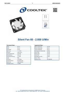 Silent Fan 60