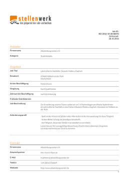 PDF - Stellenwerk Bochum