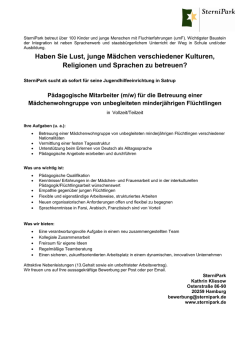 Haben Sie Lust, junge M&auml;dchen verschiedener