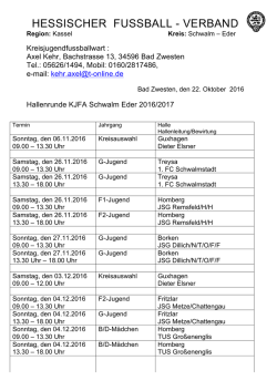 hessischer fussball - verband