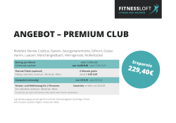 angebot – premium club