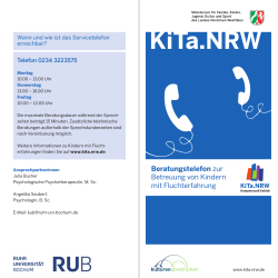 KiTa.NRW Beratungstelefon