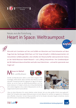 Heart in Space: Weltraumpost