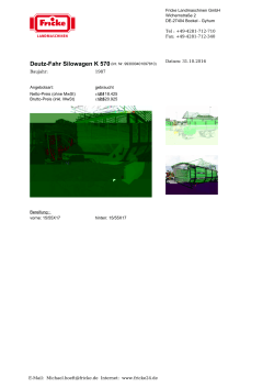 Deutz-Fahr Silowagen K 570(Int. Nr. 993000401097810)