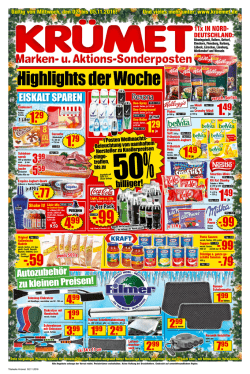 Highlights der Woche