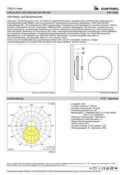 CAELA Large CAELA RLS LED1500-840 OP WH WH