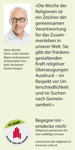 Die Woche der Religionen ist ein Zeichen der