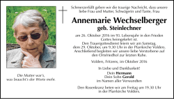 Annemarie Wechselberger