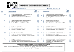 Speiseplan für die Handelsstraße 3 herunterladen