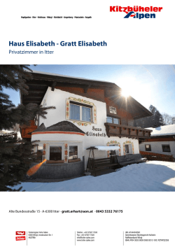 Haus Elisabeth - Gratt Elisabeth in Itter