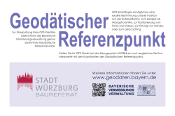 Infotafel - Bayerische Vermessungsverwaltung