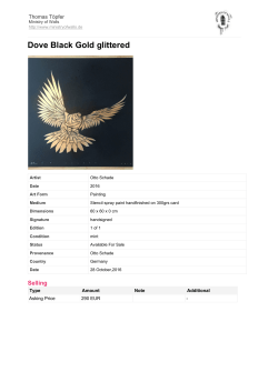 Dove Black Gold glittered