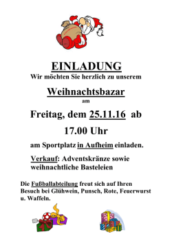 einladung - SGM Aufheim Holzschwang