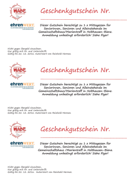 Gutschein