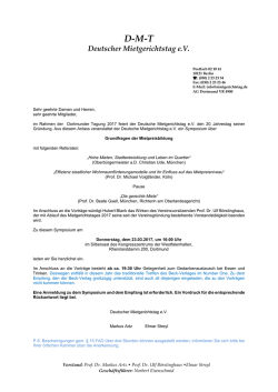 DMT Deutscher Mietgerichtstag eV