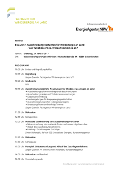 EEG 2017 - Fachagentur Windenergie an Land