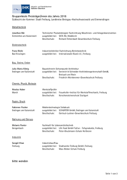 bitte wenden - RegioTrends