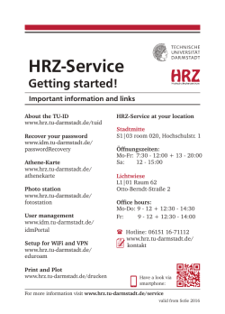 Flyer HRZ