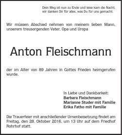 Anton Fleischmann