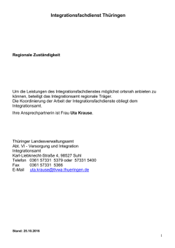 Integrationsfachdienst (IFD)