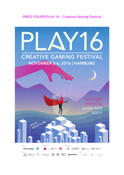 creative gaming festival - play
