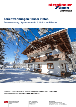 Ferienwohnungen Hauser Stefan in St. Ulrich