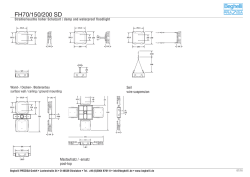 FH70/150/200 SD - Beghelli Pr&auml;zisa GmbH