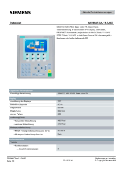 Datenblatt 6AV6647-0AJ11-3AX0 - Siemens Industry Online Support