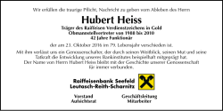 Hubert Heiss