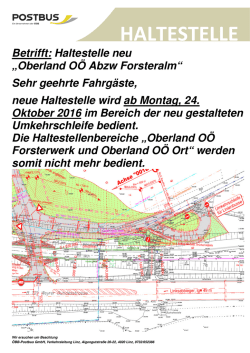 HST-Info Verlegung Haltestellen Oberland O&Ouml;