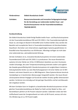 Kurzbeschreibung Stöbich Brandschutz GmbH PDF