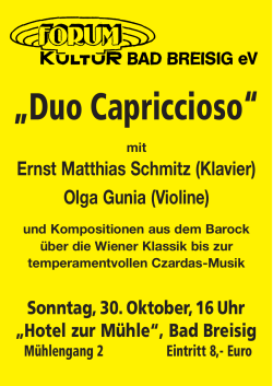 Duo Capr 16 mittig - Bad Breisiger Forum Kultur