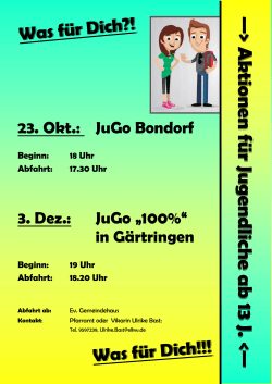 Jugendgottesdienst