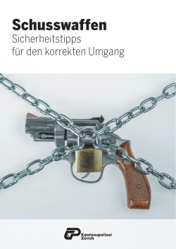 Schusswaffen - Kantonspolizei Zürich