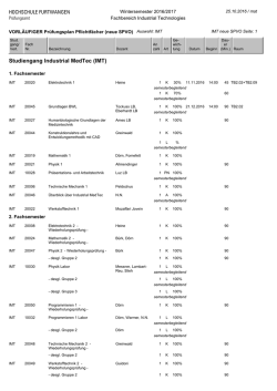 IMT - Hochschule Furtwangen