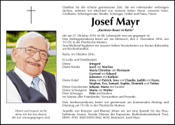 Josef Mayr